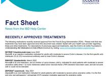 News from the IBD Help Center - Recently Approved Treatment - Fact Sheet